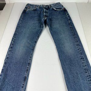 Levi's Jeans Men's 31x28* 501 XX Straight Leg Blue Faded Cotton Denim Tag 31x30